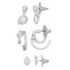 Nine West Crystal Trio Earrings 1 Nine West Crystal Trio Earrings -Nine West shop 5808038