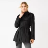Women's Nine West Signature Trench Coat -Nine West shop 5853411 Black
