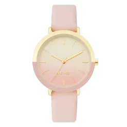 Nine West Women's Two Tone Degrade Dial Watch -Nine West shop 5857466 Pink Ombre