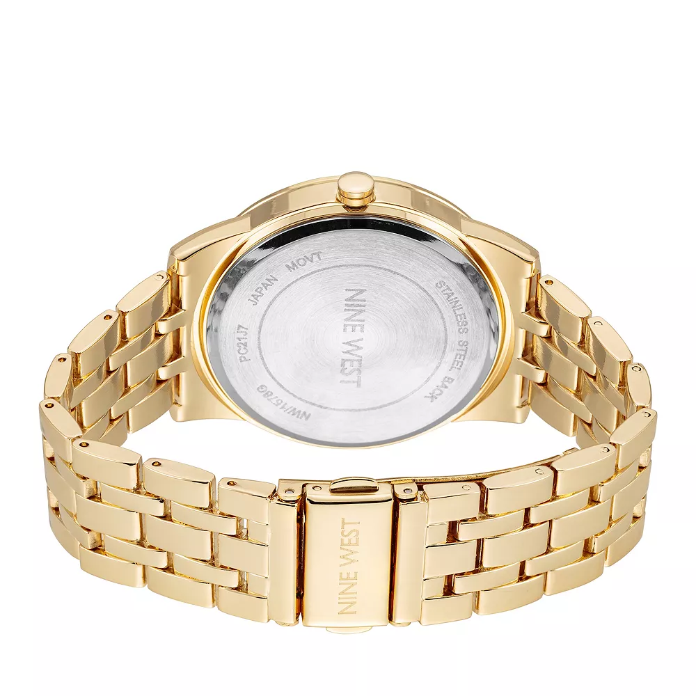 Nine West Women's Gold-Tone Dress Watch 4 Nine West Women's Gold-Tone Dress Watch - Image 2