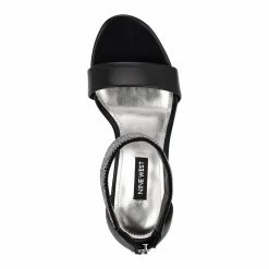 Nine West Utell Women's Rhinestone High Heel Dress Sandals -Nine West shop 5883719 ALT3