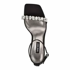 Nine West Yazmin Women's Rhinestone High Heel Dress Sandals -Nine West shop 5883720 ALT3