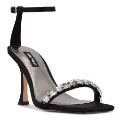 Nine West Yazmin Women's Rhinestone High Heel Dress Sandals