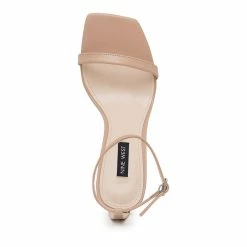 Nine West Yess Women's Leather Heeled Sandals -Nine West shop 5883723 ALT3