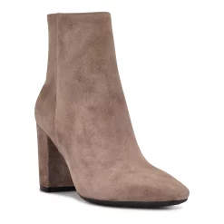 Nine West Dery 9x9 Women's Leather Ankle Boots -Nine West shop 5903924 Taup Suede