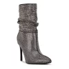 Nine West Jenn Women's Rhinestone Slouch Boots -Nine West shop 5904550 Pewter Shimmer