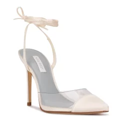 Nine West Ferest Women's High Heel Pumps -Nine West shop 5911108 Clear Ivory