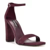 Nine West Marrie Women's Suede Dress Sandals -Nine West shop 5911669 Wine Suede