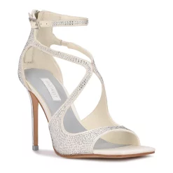 Nine West Tulah Women's Rhinestone Dress Sandals