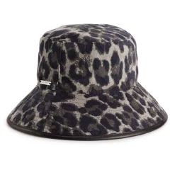 Women's Nine West Animal Print Corduroy Bucket Hat