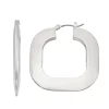 Nine West Silver Tone Hoop Earrings 2 Nine West Silver Tone Hoop Earrings -Nine West shop 5928743