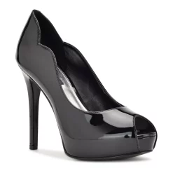 Nine West Hilare Women's Platform Heels -Nine West shop 5965706 Black Patent