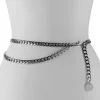 Women's Nine West Chain Belt -Nine West shop 5977379 Silver