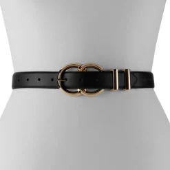 Women's Nine West Comfort Stretch Belt -Nine West shop 5977380 Black