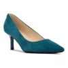 Nine West Kuna 9x9 Women's Suede Heels -Nine West shop 5999478 Teal Suede