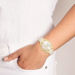 Nine West Women's Split Dial Strap Watch -Nine West shop 6024082 ALT4