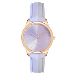 Nine West Women's Split Dial Strap Watch