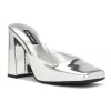 Nine West Yogi Women's Dress Sandals -Nine West shop 6037673 Silver Mirror Metallic