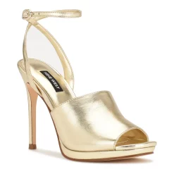 Nine West Limbery Women's Dress Sandals -Nine West shop 6097978 Gold