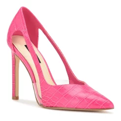 Nine West Trivs Women's Stiletto Heels -Nine West shop 6098034 Pink Croco