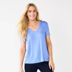 Women's Nine West Essential V-Neck Tee -Nine West shop 6172031 Valentina Peri